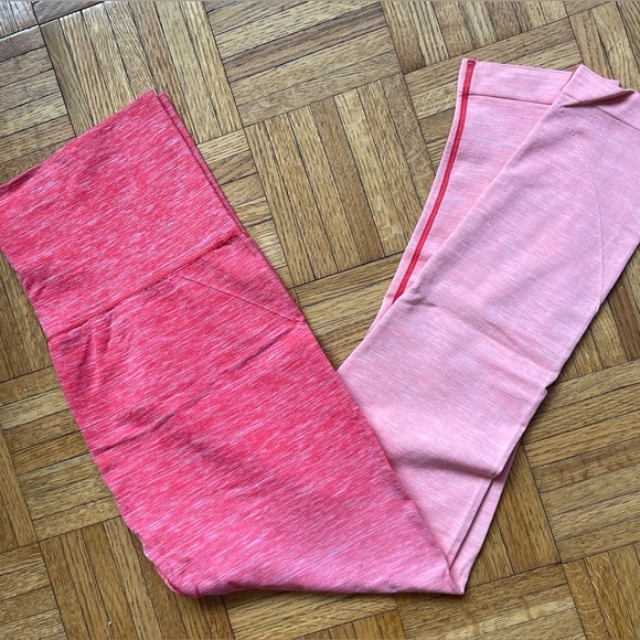 Zenana Ombré Coral Yoga Compression Leggings Size XL - Picture 6 of 7